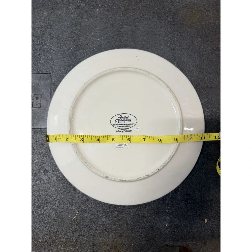 Certified‎ International LA BELLA VITA Dinner plate, 11